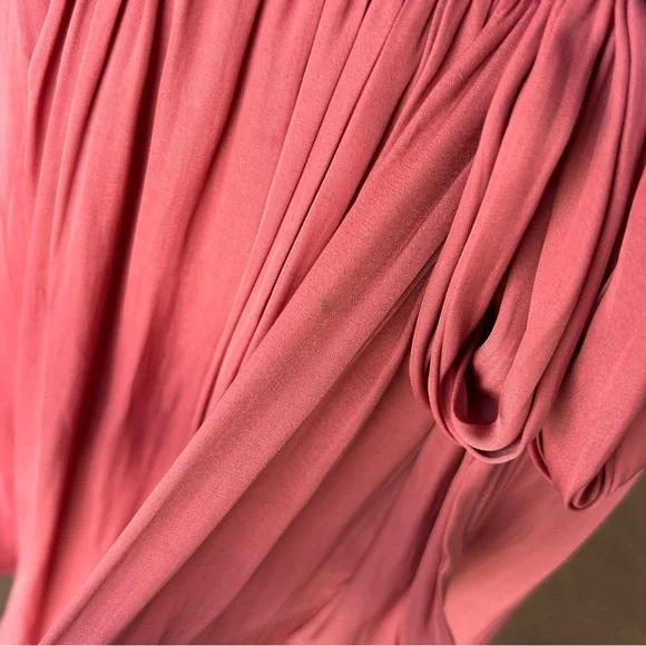 NWOT Musette Ruffle Shoulder Wrap Dress - Picture 9 of 9